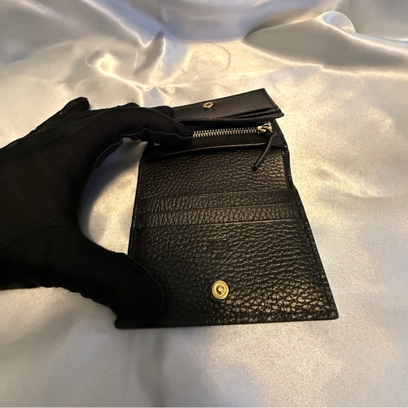 Authentic Gucci Marmont Black and Brown Wallet - Picture 4 of 5